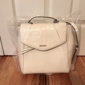 DKNY Lola Leather Backpack- BRAND NEW!